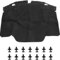 Kit de coussinets isolants pour capot SL R129 300SL 500SL 600SL SL320 SL500 SL600 1990-2002 1990-2002, sous le tapis isolant de capot pour remplacer 1296802025, A 129 680 20 25