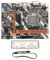 Sxhlseller B75 G Carte Mère de Bureau LGA 1155 Socket 2 DDR3 PCIe 16X SATA3.0 4Pin 24Pin Puissance VGA DVI HD Sortie M ATX Carte Mère