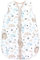 TupTam Schlafsack Baby - Wärmender Ganzjahresschlafsack 2.5 TOG, OEKO-TEX, Ärmellos, Farbe: Igel Hase Beige Mintgrün, Größe: 80-86