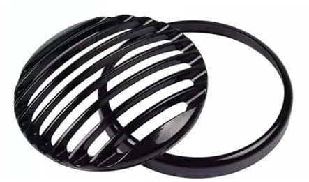 Front Headlight Grill Cover Kit For Triumph Bonneville Bobber 2017-2024