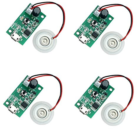Speesy 4 StüCk 20MM Ultraschall-Nebelhersteller Fogger ZerstäUber ZerstäUber Filmplatte ZubehöR Luftbefeuchter Gummidichtung