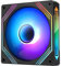 TZMRIT Reverse Flow 140mm RGB Fan Black,5V 3PIN ARGB Fan,4PIN PWM Fan