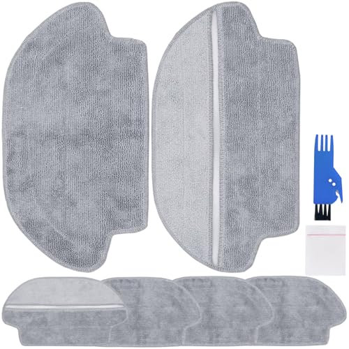 EATBALE Pièces de Rechange pour Xiaomi Mi Robot Aspirateur Mop 2S / S12 / Mop P/Mop Pro Robot aspirateur Compatible avec Sweeping Robot Microfiber Mopping Pad Washable Consumable Spare Parts
