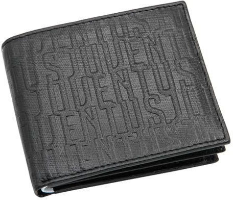 JUVENTUS Unisex 133604 Juve Reisezubehör-Brieftasche, Schwarz