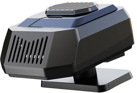 TABSIRAH Autoheizung für Fenster – 12 V/24 V Fensterenteiser tragbare Auto-Heizung – Windschutzscheiben-Abtau-Defogger Einstellbare elektrische Heizung für LKW & Auto