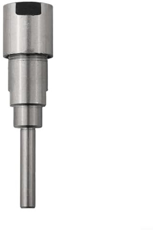 Advokingtap Spannzangenverlängerungsstange Fräser Adapter Verlängerung für 8 mm 6 mm Schaft Graviermaschine Trimmzubehör Verlängerung Werkzeug (6 mm Schaft auf 6 mm)