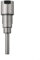 Advokingtap Spannzangenverlängerungsstange Fräser Adapter Verlängerung für 8 mm 6 mm Schaft Graviermaschine Trimmzubehör Verlängerung Werkzeug (6 mm Schaft auf 6 mm)