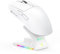 ATTACK SHARK X1 Gaming-Maus mit Magnetischer Ladestation, PixArt PAW3395PRO Gaming-Sensor, 40000 DPI, BT/2,4G Kabellos/Kabelgebunden, 53g Superlight-Maus, 100M-Mikroschalter für PC/Xbox/PS/Mac – Weiß