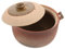 FIXOSHEE cazuela ollas de terracota para cocinar ollas de barro guinda olla de cocina olla de cocción de pasta cuencos de barro para la comida ollas caseras para estofado cacerola Arcilla