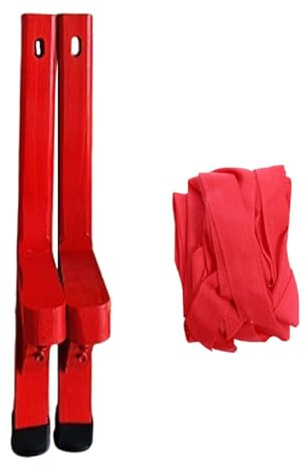 Pegciuho Holzstelzen, Entwicklung des Gleichgewichtssinns, Traditionelle Chinesische Stelzen für Kinder Und Erwachsene, Lang 50 cm