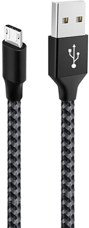 Micro USB Cable Android Charger Cable Fast Android USB Charging Cable Compatible with Samsung Galaxy S7 Edge S6 S5 and More 6.6FT