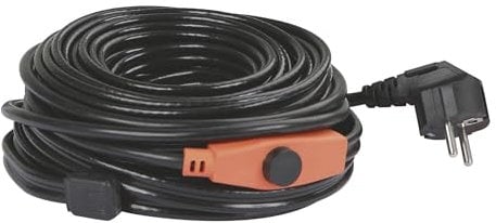 Göbel Frostschutz Heizleitung 1 m mit Thermostat Frostsafe Heizkabel 17 Watt