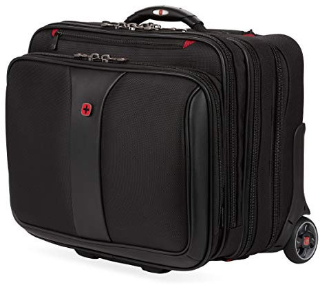 Wenger Patriot II Sacoche à roulettes pour Ordinateur Portable 15,6, Noir (Noir) - 602685
