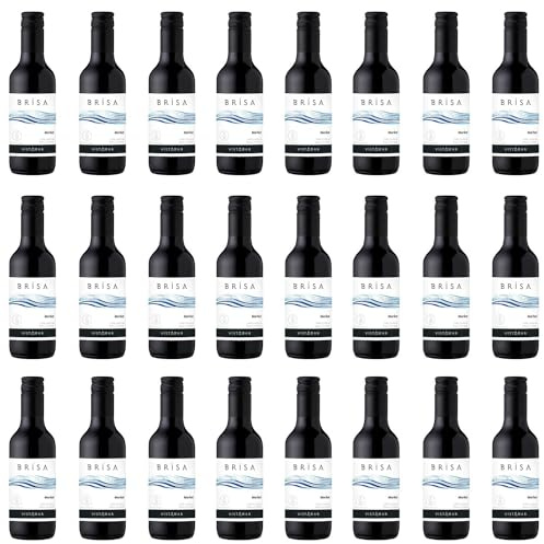 Vistamar Brisa Merlot 187ml - Case of 24 x 187ml - Single Serve Red Wine Case Deal