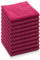 E-Cloth General Purpose Microfibre Cloth, Multipurpose Cleaning Cloth for Household Surfaces, Washable and Reusable, 100 Wash Promise, Red, 10 Pack