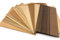 Furnier Set, 9 Starkfurniere in Eiche Lärche Kirschbaum Nussbaum Buche Ahorn und Tanne. Holz Starkfurniere geeignet für Modellbau Intarsien als Bastelset für Handwerker und Bastler