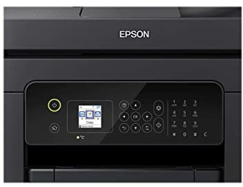 Epson WorkForce WF-2830DWF - Impresora multifunción de inyección de tinta 4 en 1 (impresora, escáner, copia, fax, ADF, WiFi, dúplex, cartuchos individuales, DIN A4), color negro