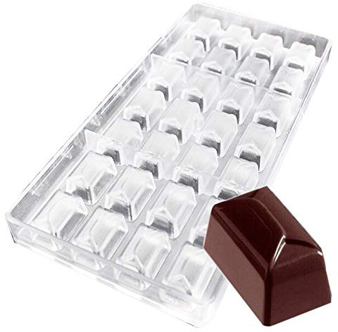 Outils De Patisserie De Bricolage Moules à Chocolat en Polycarbonate et De Chocolat Fourniture De Moule De Cuisson pour Gateaux De Bonbons