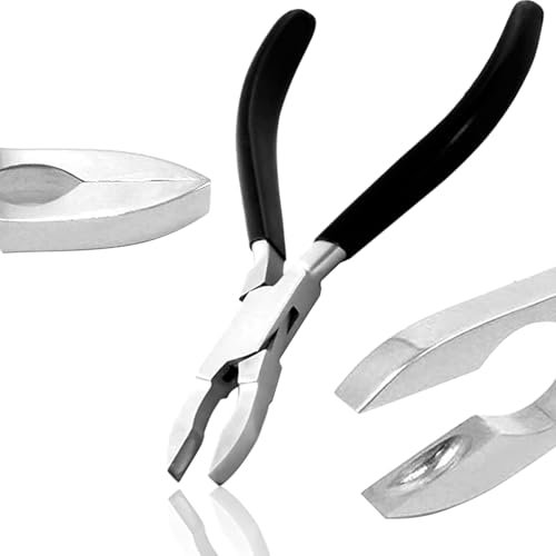 LAJA Imports Ring Closing Plier 6 Jewelry Body Piercing Dip Black Handle