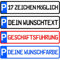 L & P Car Design Kennzeichen 1 Stück Parkplatzkennzeichen 17 Zeichen möglich Parkplatzschild individuell Wunschtext/Farbe/Bohrung/Parkplatz Kunden Besucher Privat Wunschprägung