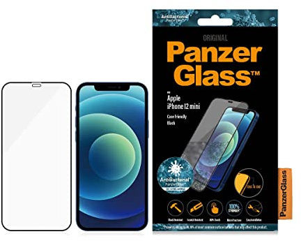 PanzerGlass™ full screen schutzglas für iPhone 12 mini, edge to edge passend für Apple iPhone 12 mini, displayschutz glas