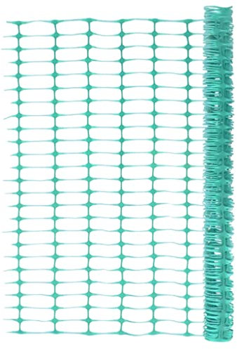 vidaXL Gartenzaun Schutznetz Warnnetz Bauzaun Warnzaun Wildzaun Zaun Netz Baustellnetz Absperrzaun Fangnetz Auffangnetz Waldzaun 30m Grün