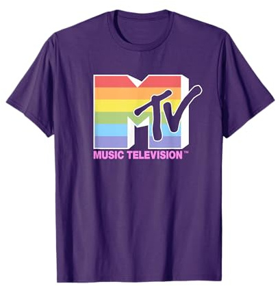 MTV Rainbow Logo T-Shirt