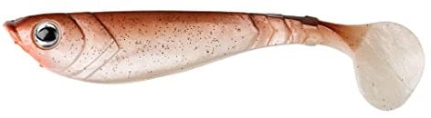 Berkley PowerBait® Pulse Shad, Weichplastikköder mit Duftformel für Raubfischangler, kompatibel mit Jigkopf und Dropshot-Rig, ideal für Bass, Barsch, Zander und Hecht, 11cm, Hot Firetiger