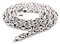 Königskette 4Kant Massiv 925 Silber (2mm x 70cm)
