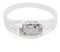 Leuchtende Armbänder für Konzert, Leuchtendes Armband Leucht Armbänder Flash LED Light Bracelet LED Bracelet Party Silikon Armband Kinder, für Joggen, Laufen, Hundewandern, Outdoor Sports, Weiß