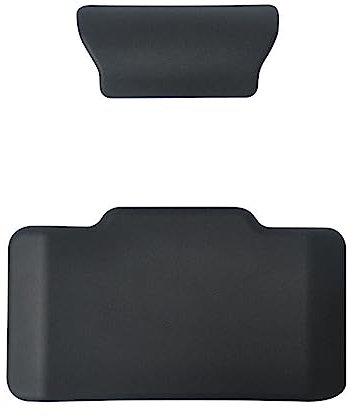 Yolispa Motorrad Topcase Rückenlehne, PU Leder Motorrad Beifahrer Rückenlehne Gepäckkoffer Rückenkissen Rückenpolster mit Selbstkleber, Passend für 45–65L Motorrad-Aluminium-Obergehäuse