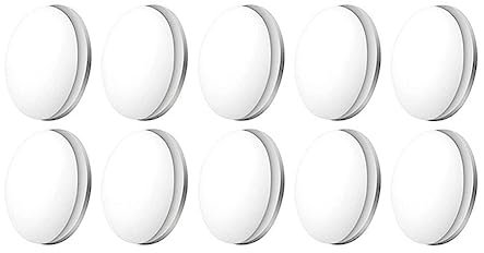 Orton Pesi magnetici per tende da doccia, 10 pezzi, colore bianco