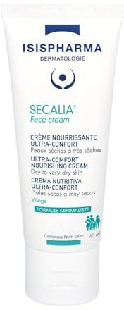 ISISPHARMA SECALIA - Face cream - Nouvelle formule - Crème nourrissante quotidienne ultra-confortable pour le Visage 40 ml - Peaux sèches - Adapté à toute la famille - Fabrication française