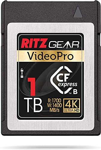 Ritz Gear - Scheda SD CFexpress di tipo B ad alta velocità da 1 TB