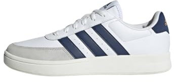 adidas Herren Breaknet 2.0 Shoes Schuhe, Cloud White/Dark Blue/Core White, 42 EU