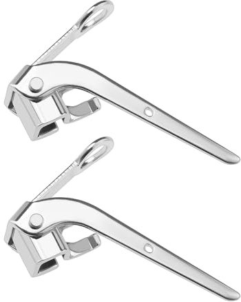YINETTECH 2 Stück Niedriger Schaft Nähfüße 006016008 Nähmaschine Low Shank Stickerei Nähfuß Stippling Kompatibel mit Singer Machine Metal