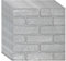 10 PCS 3D Brick Effect Wall Panels, 35x35cm Peel and Stick Brick Wallpaper, Waterproof Self Adhesive Wall Tiles for Bedroom Bathroom Kitchen (Silver Grey)