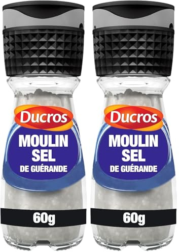 DUCROS - Moulin Sel de Guérande IGP - 60 g (Lot de 2)