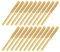 5/32 4mm Chainsaw Sharpener Bit Burr Grinding Stone File Chainsaw Sharpening Stone Diamond Sharpener for Chain Polishing (20PCS/Golden)