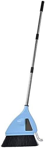 2 In 1 Sweeper, ABS Vacuum Broom, Strong Suction Effective Cleaning Floor Dust, Labor Saving Quiet Operation, USB Cordless Sweeper For Cleaning Bedroom, Living Room