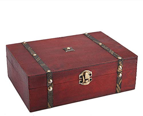 Cigar Boxes Empty Wooden Decorative Wooden Box Vintage Wooden Jewelry Storage Box Retro Antique Living Goods Organizer Case