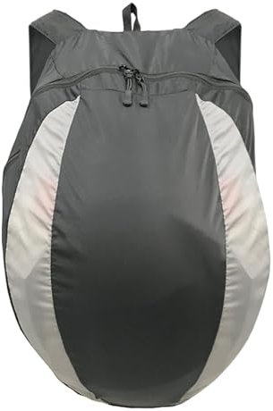 Zaino Porta Casco Moto, 28L Borsa Casco Moto Impermeabile, Zaino Portacasco da Moto, Sacca Porta Casco Moto per Uomo Donna, Borsa da Viaggio Sportiva per Casco Moto Bicicletta Sci, Basket, Calcio