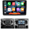 2+64G Autoradio für FIAT Ducato 3/Peugeot Boxer 2/Citroen Jumper2 2011-2022 - Kabelloses Carplay & Android Auto - 9 Zoll Android 13 Radio - WiFi EQ GPS Mirror Link FM RDS+ Rückfahrkamera und Mikrofon