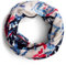 CECIL Damen B572711 Bedruckter Loop-Schal, universal Blue, A