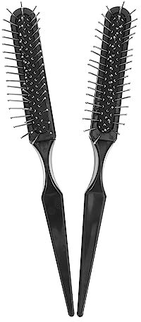CANIGHT 2stücke Haarbürste Mit Rattenschwanz Massagen Für Kopfhaut Für Haarfärbung Und Styling Sanfte Anwendung Ohne Verletzungsrisiko Für Lange Haare Und Perückenpflege