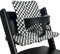 Chickwin Hochstuhl Sitzkissen 2-Teilig, Hochstuhl Kissen Universal Hochstuhl Kissen Abwaschbar Rutschfest für Ähnliche Treppenhochstühle (Schachbrett,43 * 33cm)