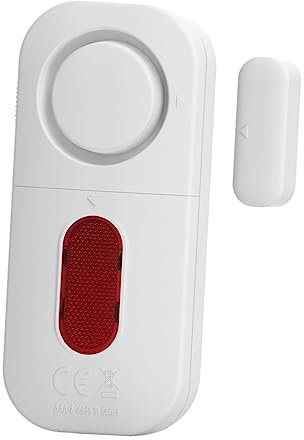 HOMSFOU Home Security Door and Window Alarms Motion Sensor Alarm for Outdoor Safety Locks Random Color
