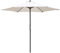 HUIBBGO Parasol de terrasse, Parasol de Table d'extérieur à 6 Baleines, Blanc cassé, 2,8 m