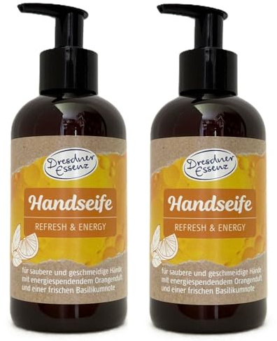 2-er Pack Dresdner Essenz Handseife Refresh & Energy 2x 250ml
