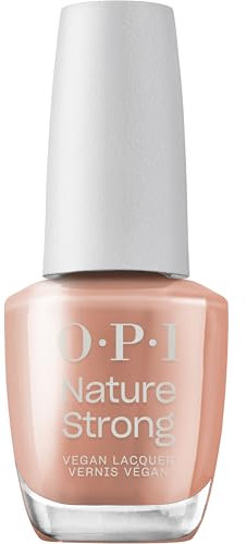 OPI Nature Strong Rooting for Hue Medium Brown Crème Nail Polish - High-Shine, 7-Day Wear | Long Lasting Nail Colour | 15ml